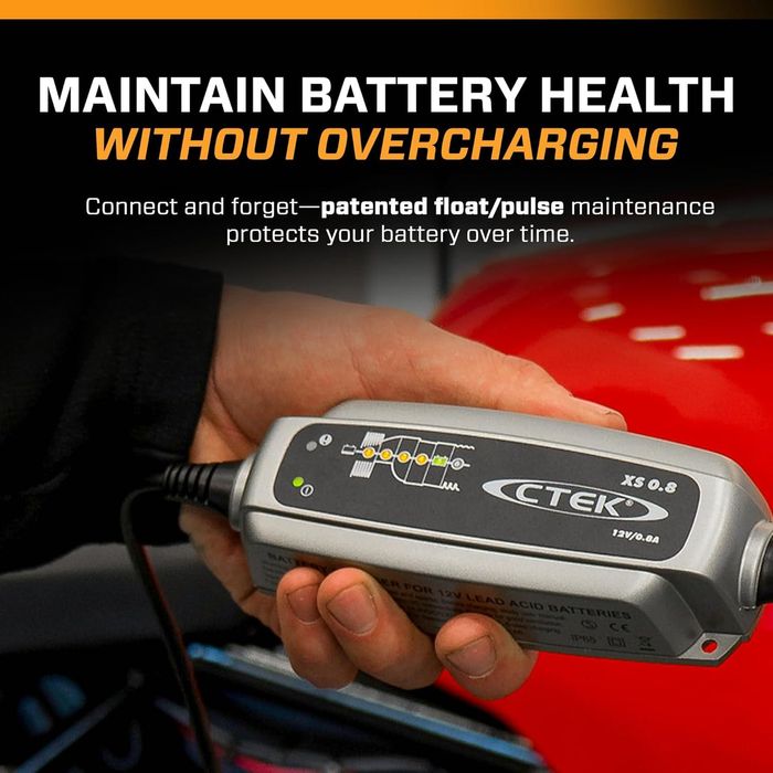 Redresor acumulatori moto CTEK XS 0.8, 12V 0.8A,sigilat