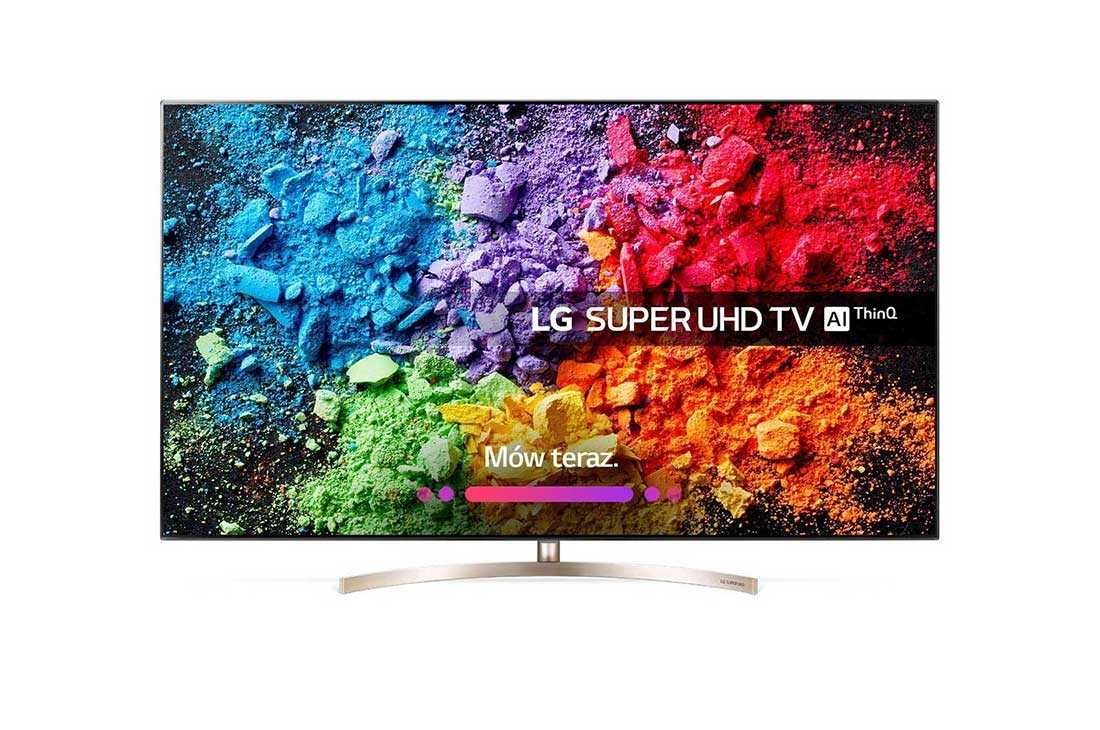 Телевизор LG 55" 55SK9500 с пукнат екран