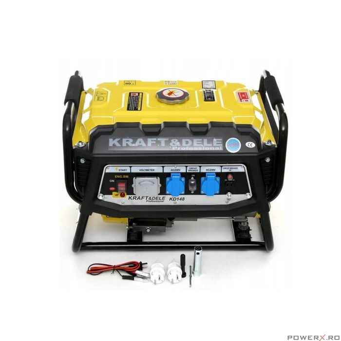 Generator curent electric, 3500 W, 3,5 KW, 230 V, motor in 4 timpi,