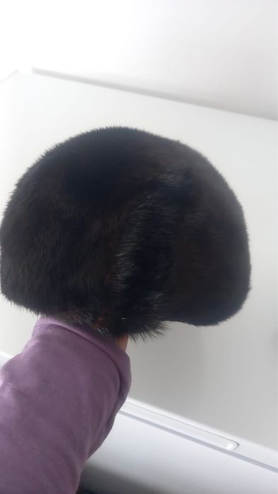 Шапка норка женская