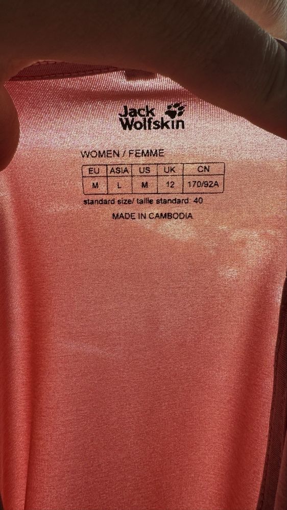 Нова дамска блузка Jack Wolfskin размер М