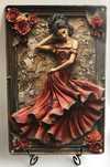 Cristale/Minerale - Decoratiune din metal (aluminiu)