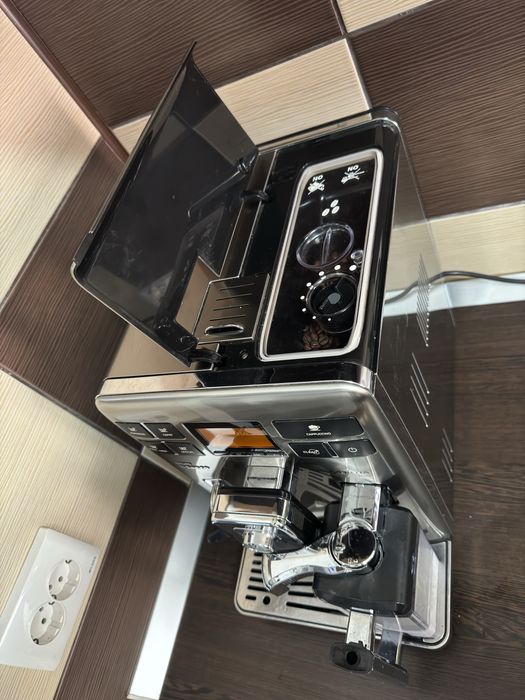 Saeco Philips Exprelia espressor cafea latte macchiato cappuccino inox