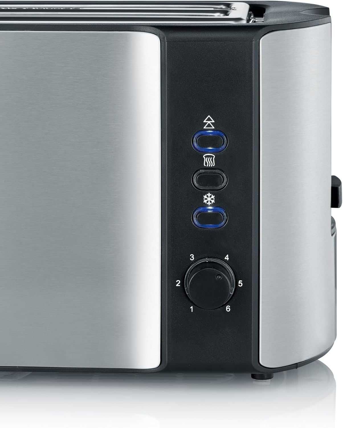 SEVERIN Автоматичен тостер, 1400W, Неръждаема стомана