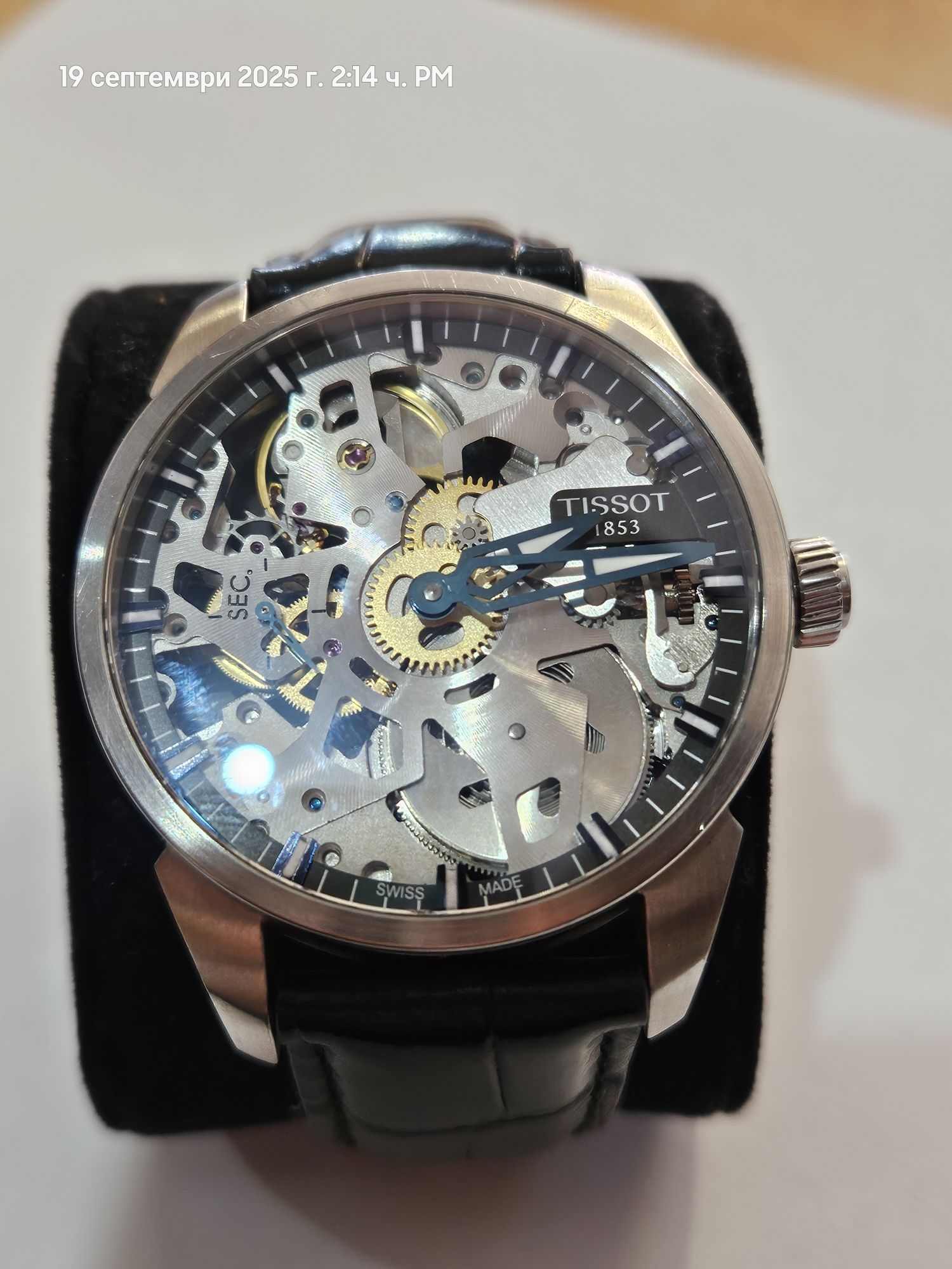 TISSOT T-COMPLICATION /скелетон/ MECHANICAL ръчен часовник