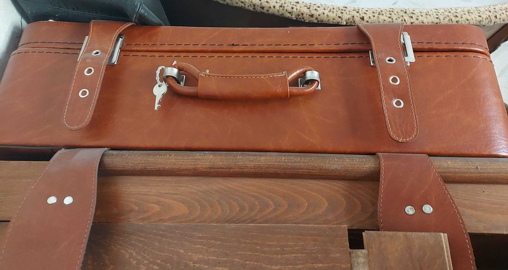 Ретро твърд куфар