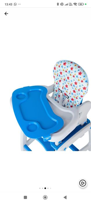 Scaun măsuță pt luat masa