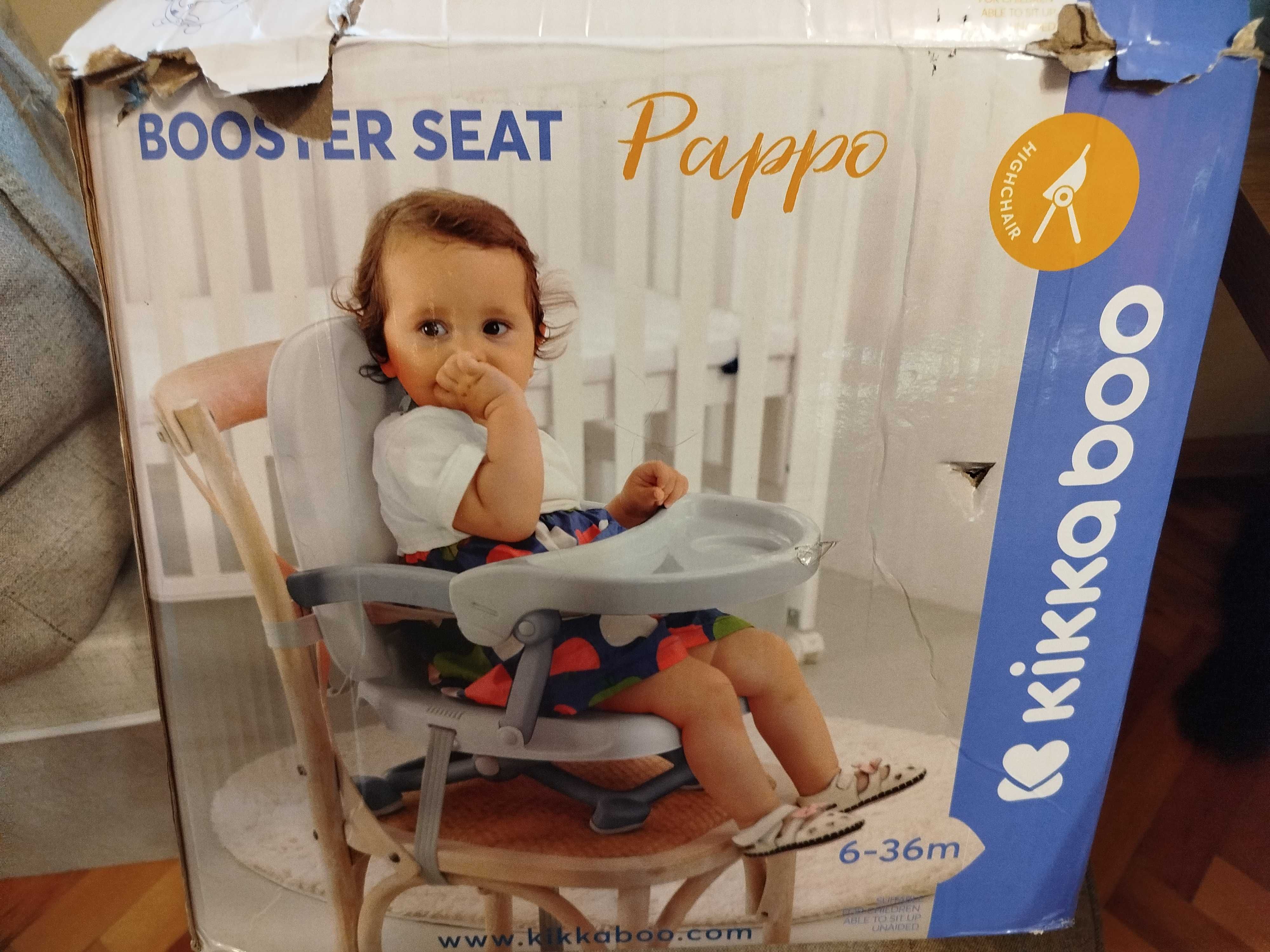 KIKKA BOO Повдигащ стол за хранене PAPPO