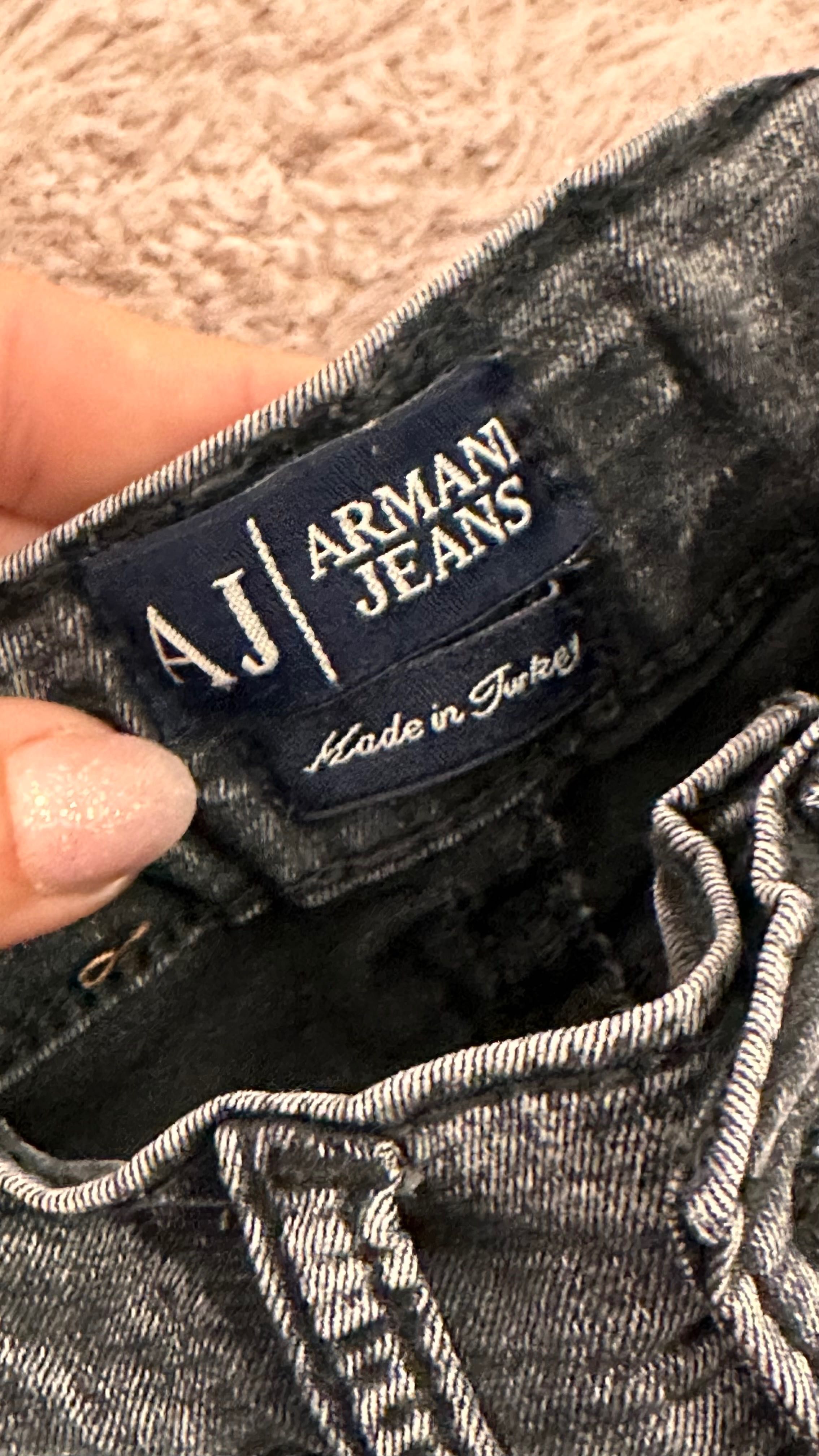 Момичешки дънки Armani Jeans 128