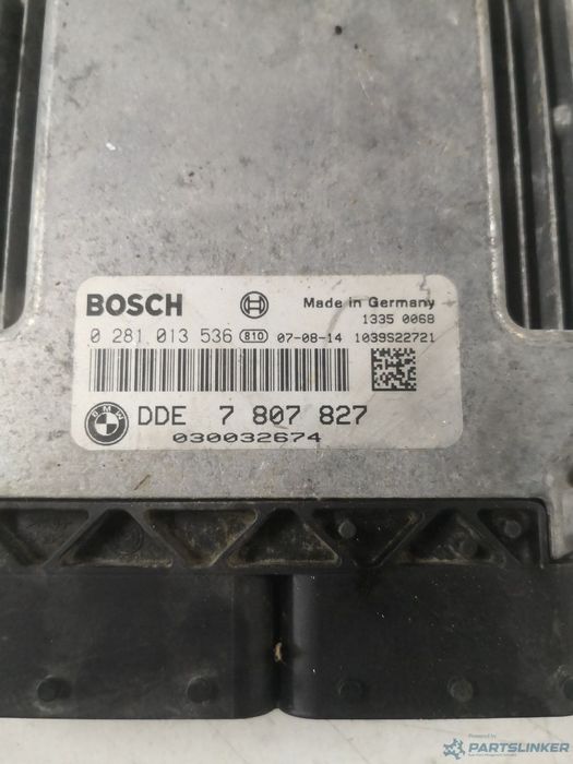 Calculator ECU BMW 3 V Coupe (E92) [ 2005 - 2013 ] 320 xd (N47 D20 A) 130KW|177HP BOSCH Dde7807827 OEM 0281013536
