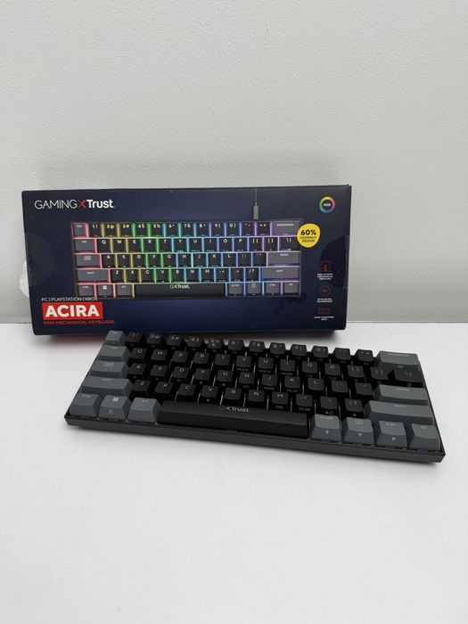 Tastatura gaming Trust Acira GXT867 RGB 60%