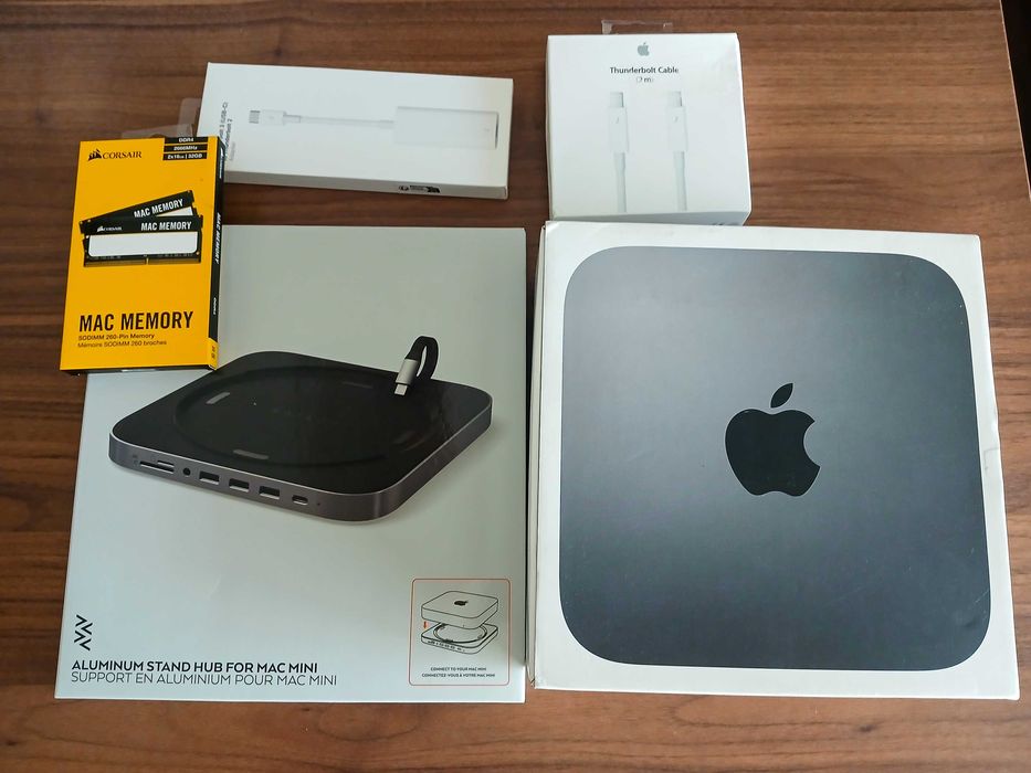 Apple Mac mini [2018] + Dock SATECHI - macOS Sequoia & Win10(bootcamp)