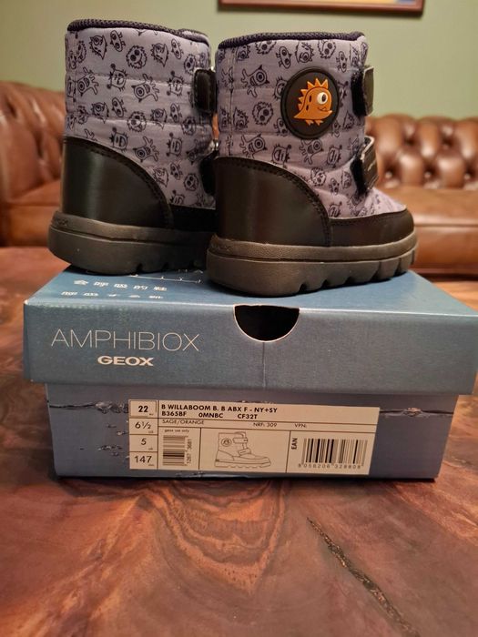 Детски ботуши Geox amphibiox