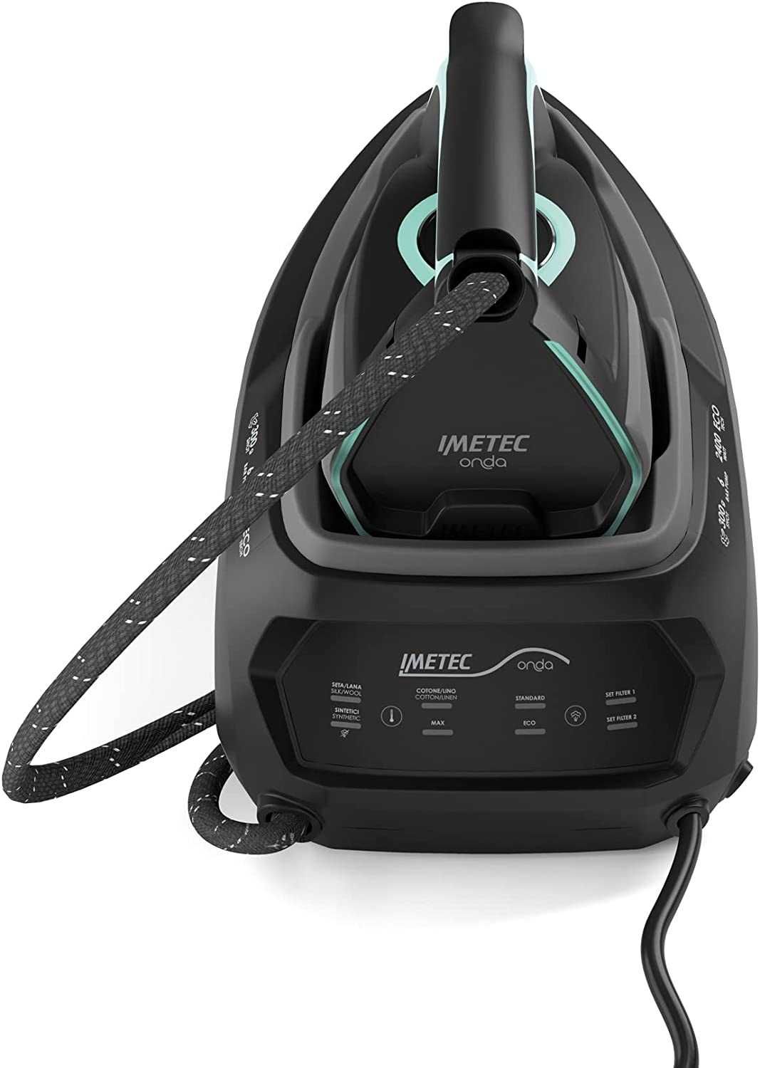 ПРОМО Нова Мощна Ютия Парогенератор Imetec Onda P1, 2400 W с Гаранция