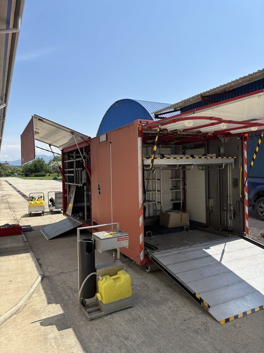 МултиЛифт Контейнер със специално предназначение ПОЖАРИ И ЕВАКУАЦИИ