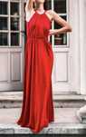 Rochie corai lunga