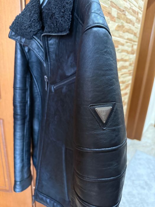 Мъжко кожено яке Guess