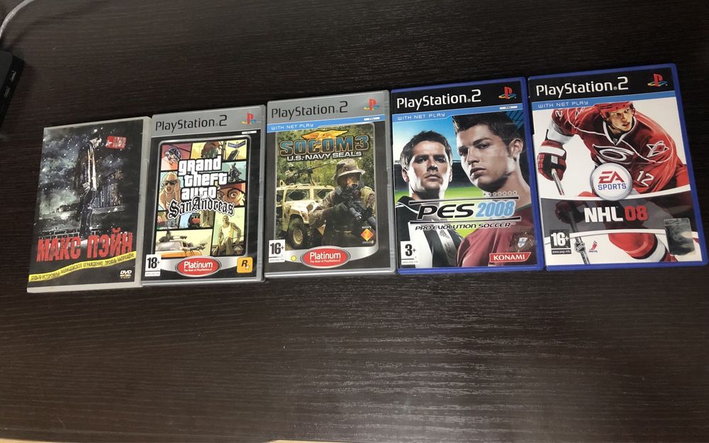 Продам диски на PS 2!