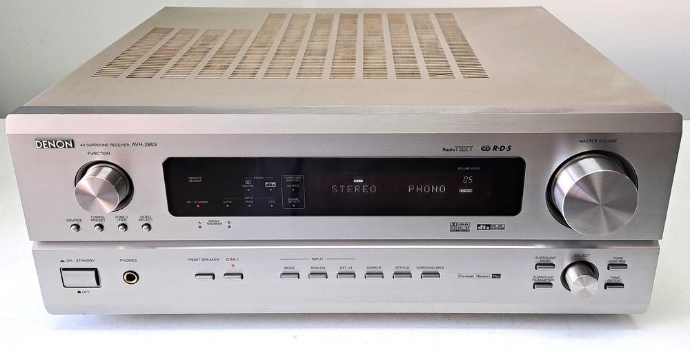 Denon AVR 2803 muzica 7.1  statie muzica filme