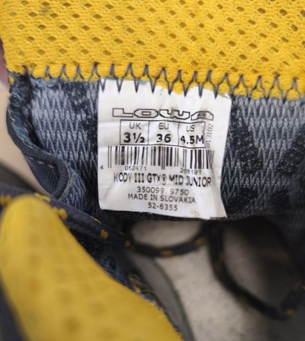 Ghete Lowa Goretex 36 (23,5cm)