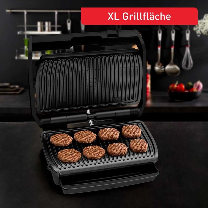 ПРОМО Нов 2г Гаранция Контактен Грил Tefal OptiGrill Elite XL GC760812