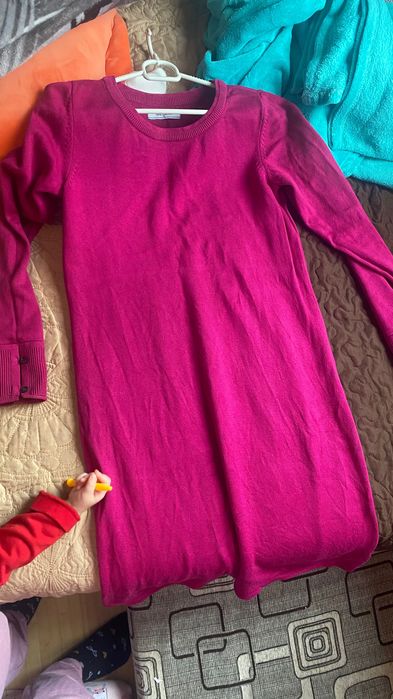 Rochie iarna fucsia mărimea S