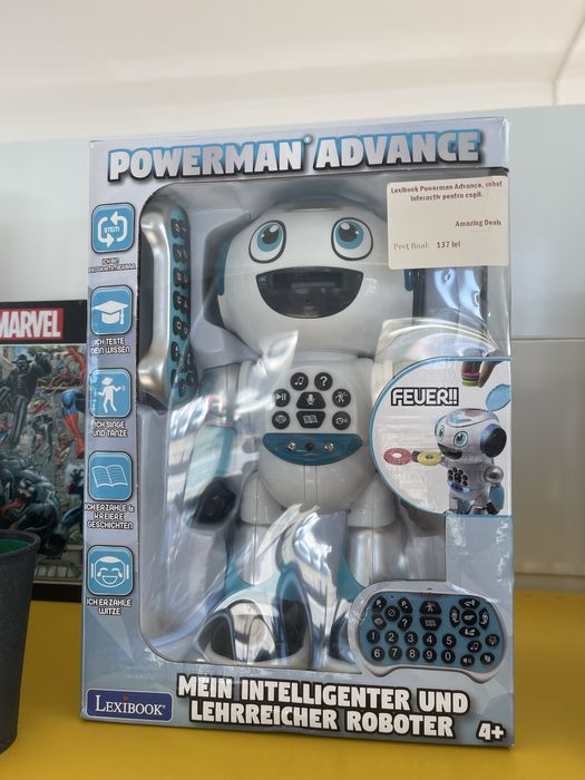Robot Interactic LexiBook Powerman Advance pentru copii