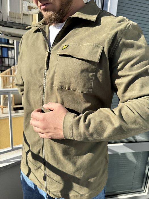 Мъжко яке-риза Lyle & Scott Cotton Twill Overshirt