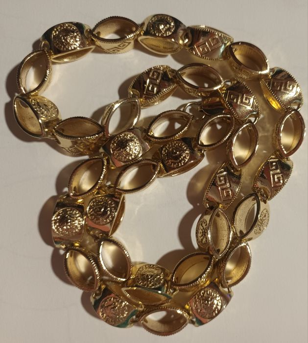 Lant inox placat model Versace