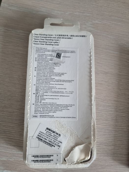 Husă clear Samsung s21 ultra originală/ husă piele