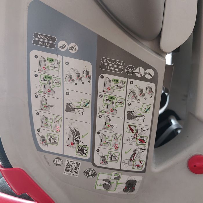 Стол за кола Britax Romer 9-36 кг