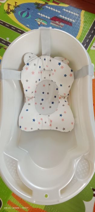 Детская ванночка с матрасиком