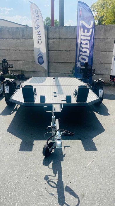 Remorca 750 kg Moto - Atv Omologata Rar - Provizorii pe loc