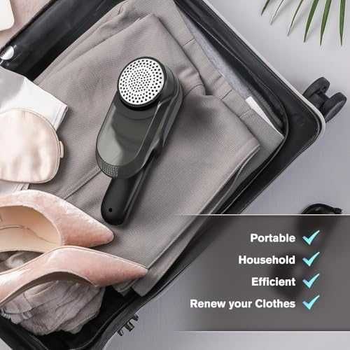 Нов Електрически премахвач на мъх 9W, USB-C, LED дисплей, 2 скорости