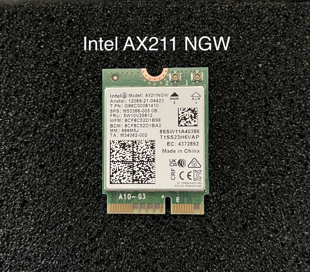 Intel AX210/AX211/AX411-wifi 6e