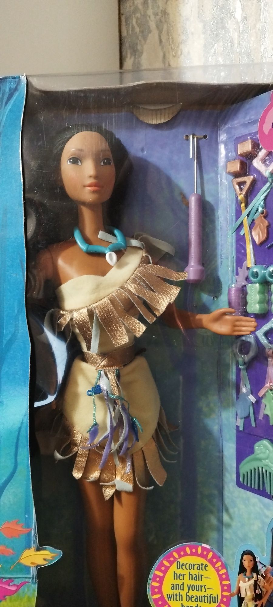 Кукла Барби винтаж Покахонтас 1995