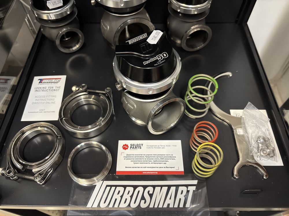 Оригинален Turbosmart Wastegate WG50 GenV Progate 50 TS-0554-1012
