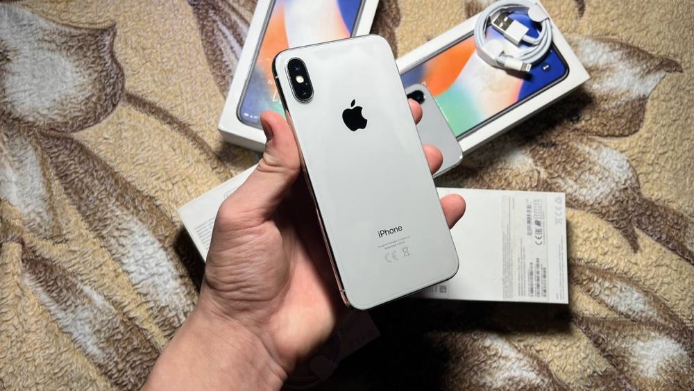 Айфон х 64гб состояние 8/10