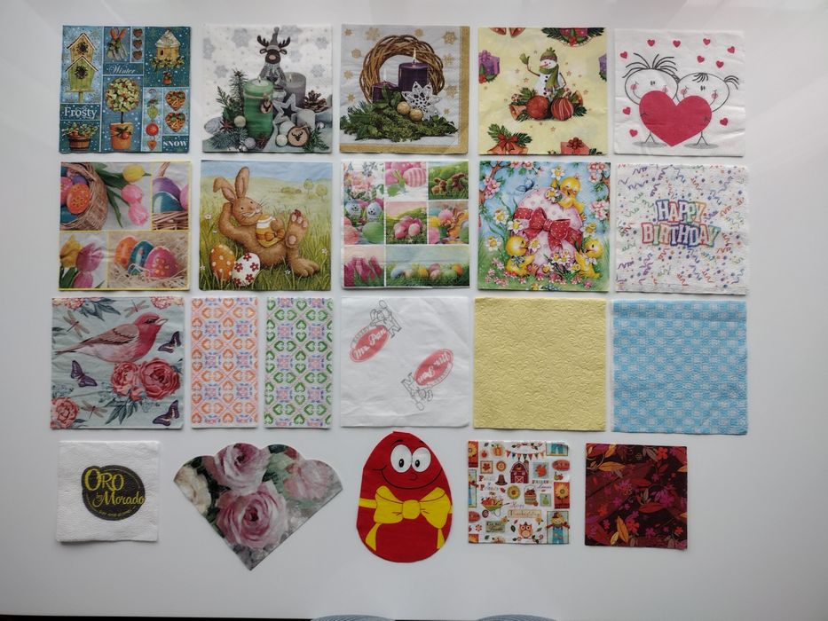 Салфетки за колекция или декопаж