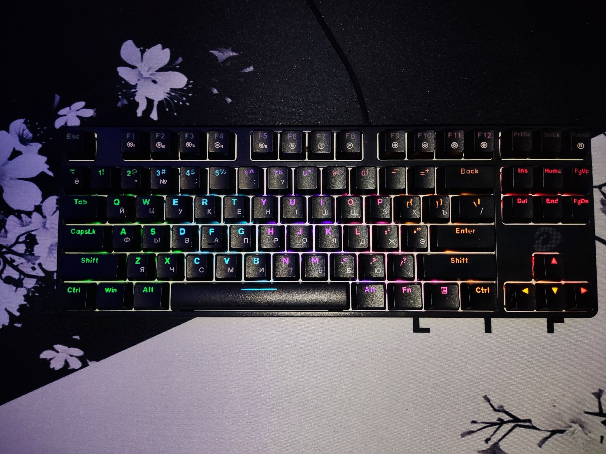 Dareu ek87 red switch механическая клавиатура