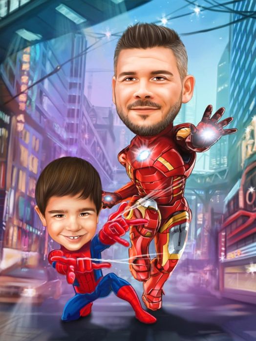 Realizăm caricaturi stil portret personalizate