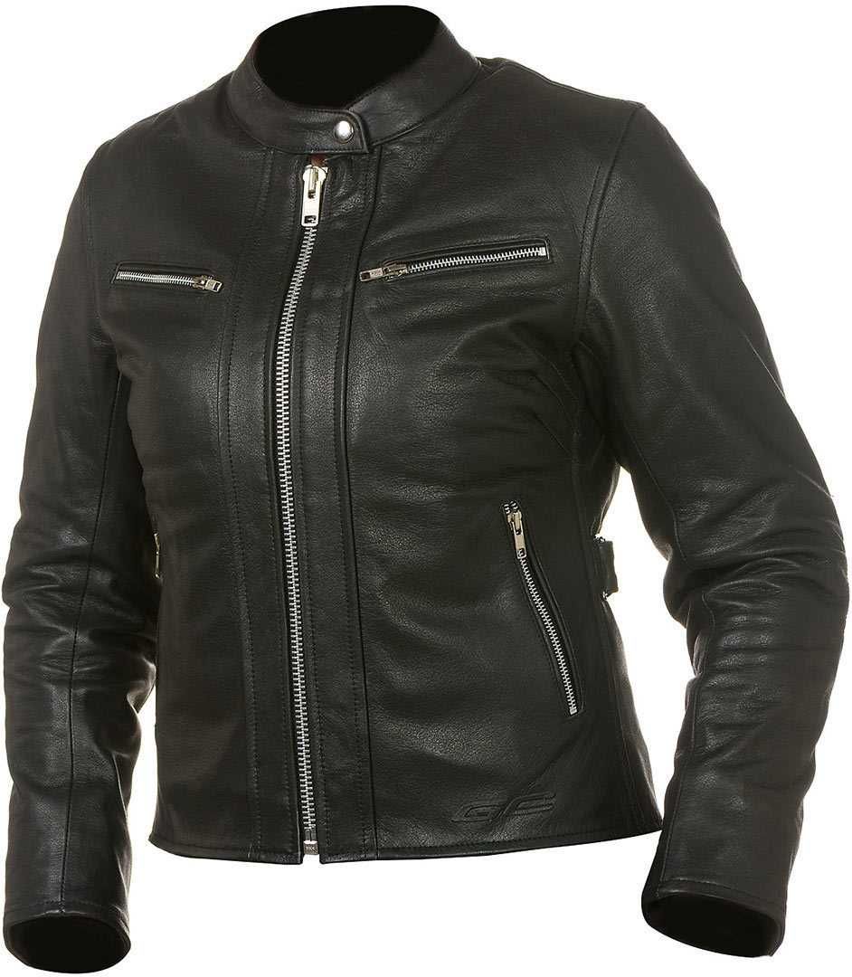 Geaca Moto DAMA GRAND CANYON Virgina negru - din piele