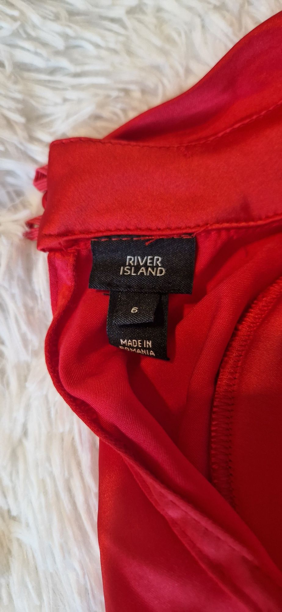 Дамска сатинирана рокля River Island