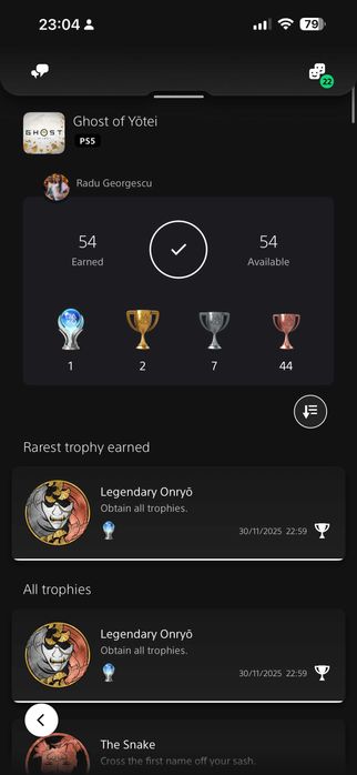 Vand Ghost of Yotei PS5