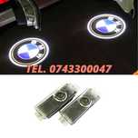 Set De 2 Proiectoare 3d Logo Bmw Led Portiere Usi