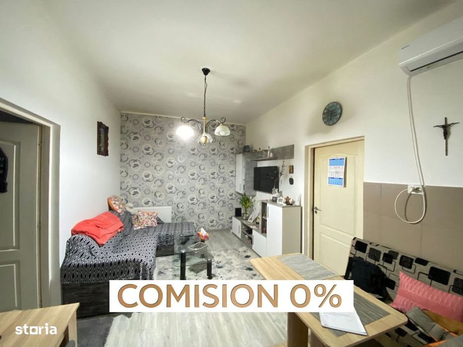 Apartament 2 Camere, 45 mp, Renovat, Parter, Traian, FEEA, COMISION 0%