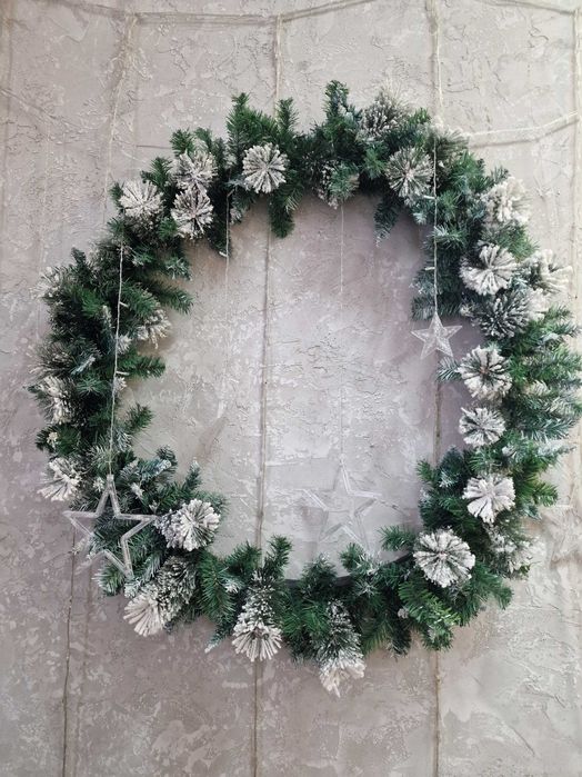 Венок еловый 100 см