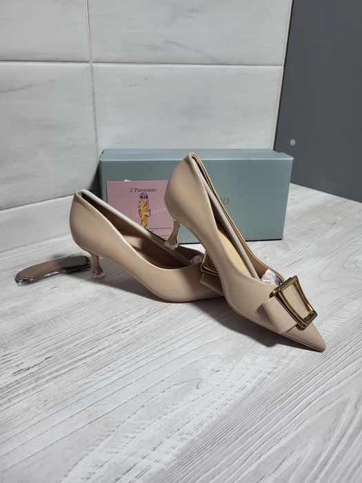 Balerini eleganti piele