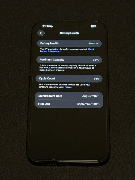 Iphone 15 Pro Max 256gb Black Neverlock