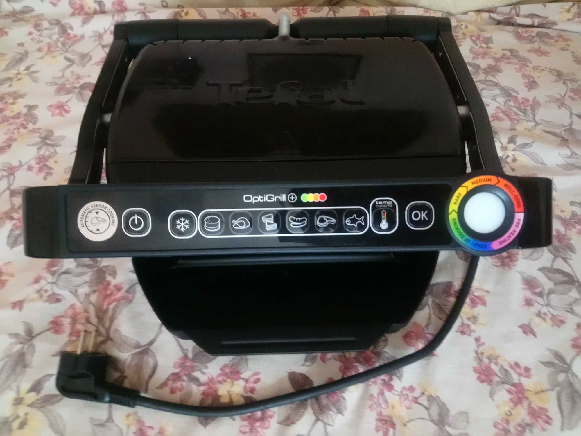 Оптигрил Tefal OptiGrill+ GC712834, 2000W
